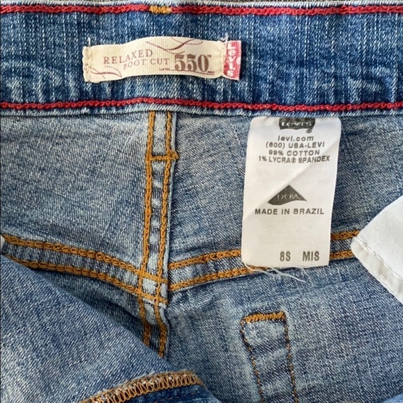 550 Levi’s Relaxed Boot Cut Jeans - Picture 3 of 4